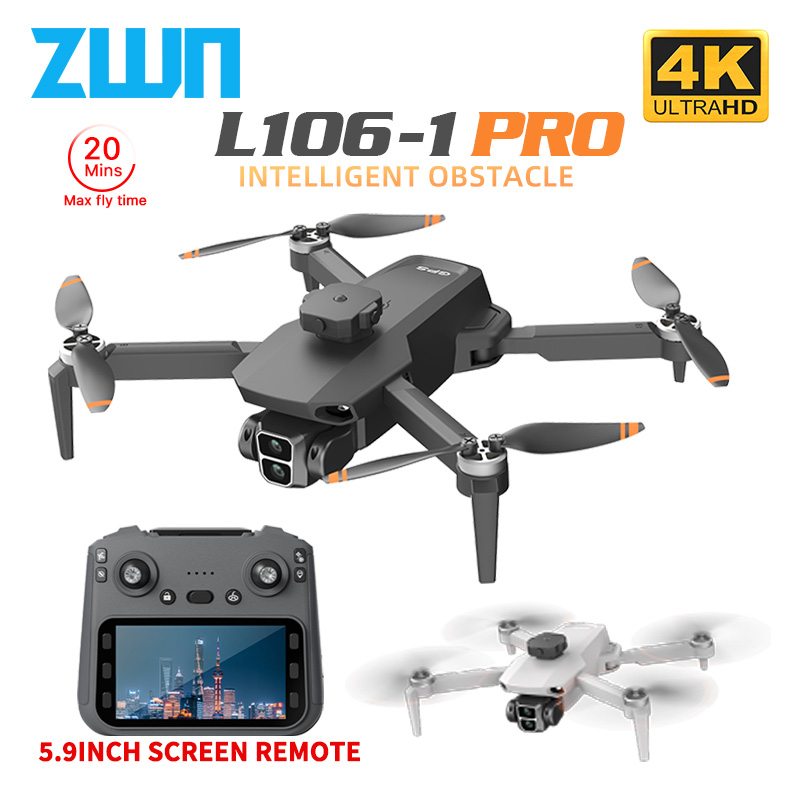 Drone Kit Professional - L106-1PRO Profesjonalny Dron GPS z Kamerą