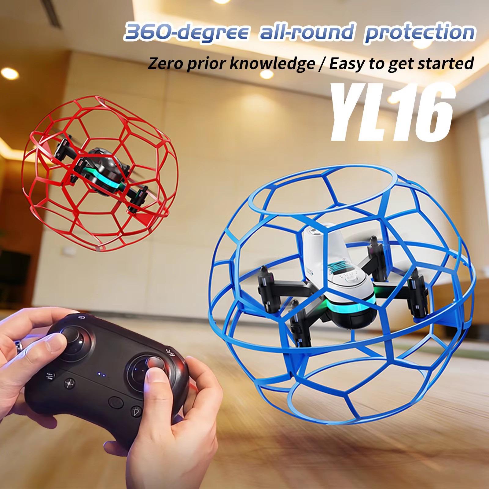 Dron YL16 RC 2.4G 4-kanałowy 6 – Drone Kit Tricopter recenzja i cena