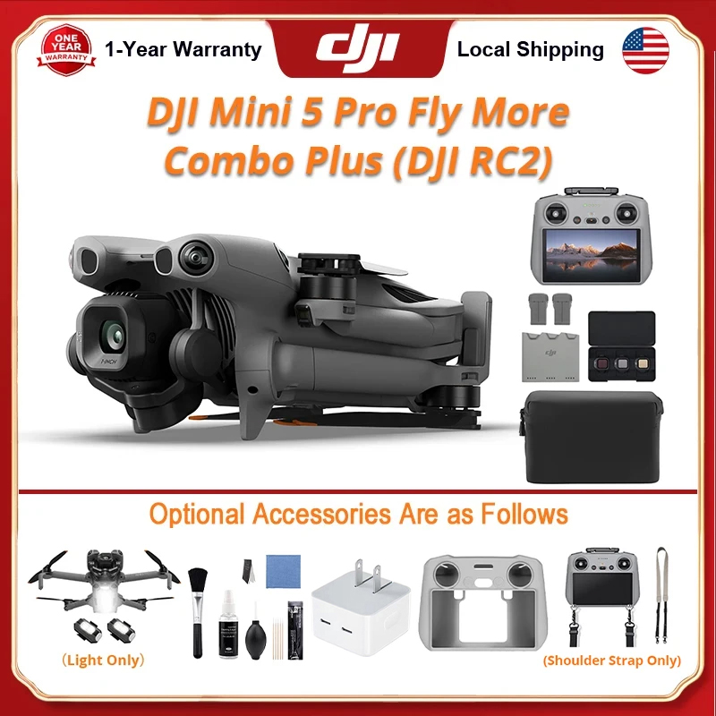 DJI Mini 5 Pro Fly More Combo  – Drone Kit With Camera recenzja i cena