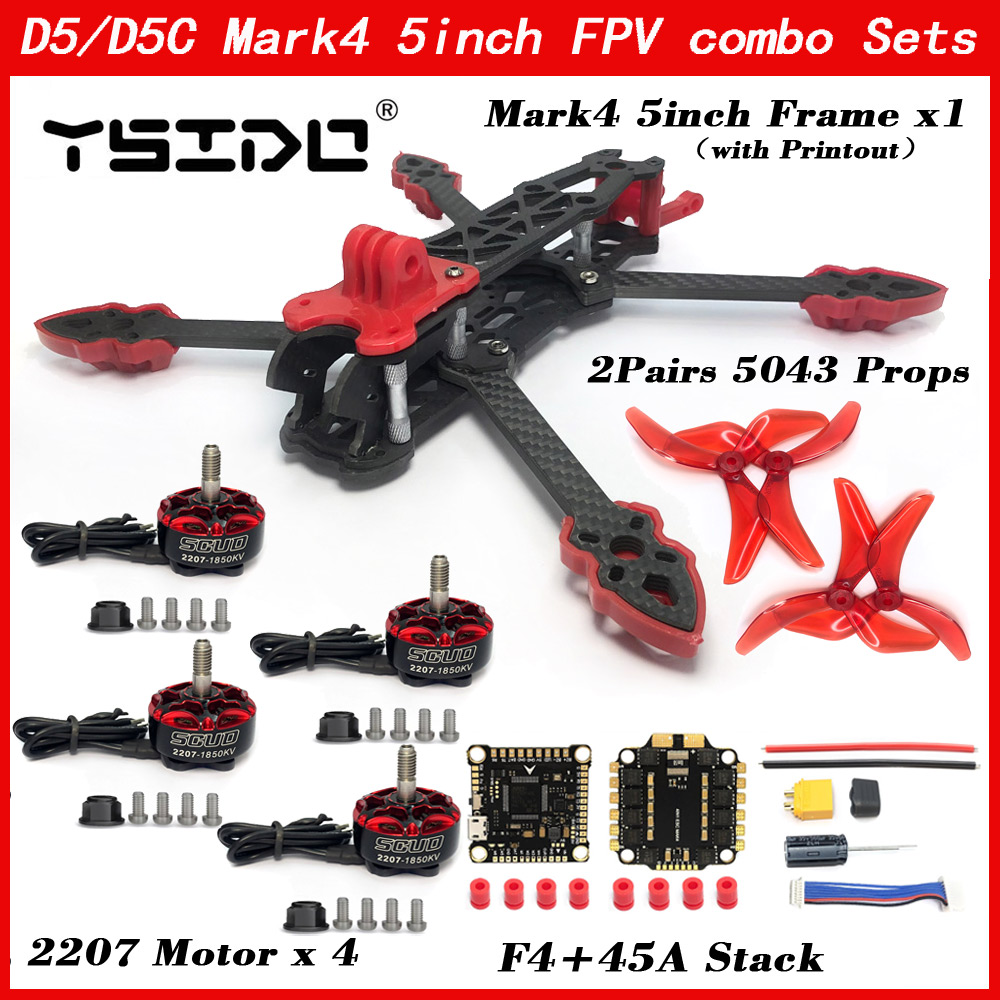 Mark4 5-calowy D5 D5C FPV Rama – Drone Kit Vtol recenzja i cena