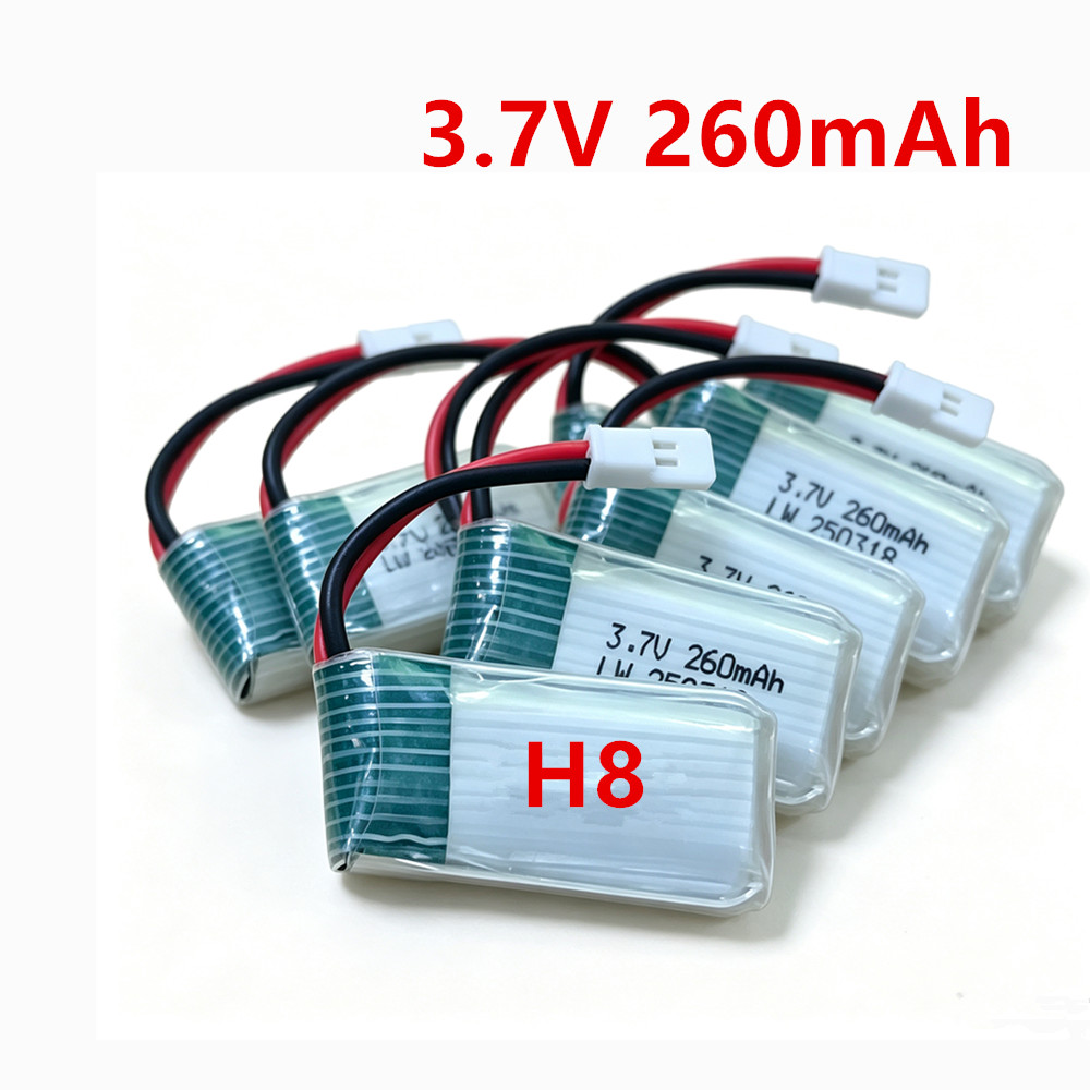 Akumulator LiPo 3,7 V, 260 mAh – Eachine Drone E010 recenzja i cena
